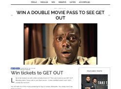 Win a double movie pass to see GET OUT