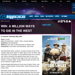 Win a Double Pass to A Million Ways to Die in the West