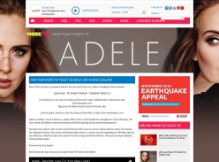 Win a double pass to Adele live in NZ