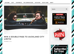Win a double pass to Auckland City Limits