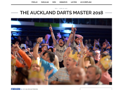 Win a double pass to Auckland Darts Master
