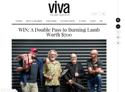 Win A Double Pass to Burning Lamb 