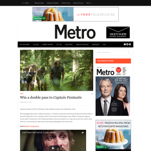 Win a double pass to Captain Fantastic - Metromag NZ 