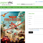Win A Double pass to Disney's Planes Fire and Rescue - PaperPlus