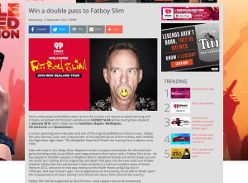 Win a double pass to Fatboy Slim