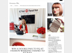 Win a double pass to FQ at Fashion Weekend thanks to NZ Post