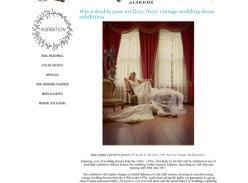 Win a double pass to Glory Days' vintage wedding dress exhibition