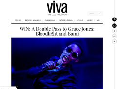 Win A Double Pass to Grace Jones: Bloodlight and Bami