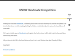 Win a double-pass to Handmade 