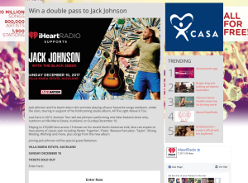 Win a double pass to Jack Johnson