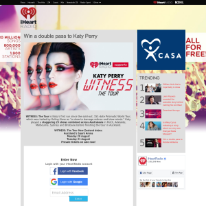 Win a double pass to Katy Perry