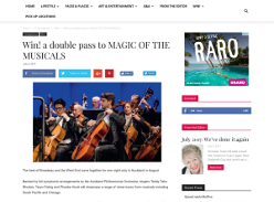 Win a double pass to MAGIC OF THE MUSICALS