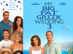Win a Double-Pass to My Big Fat Greek Wedding 3