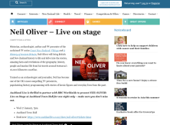 Win a double pass to Neil Oliver - Live on Stage