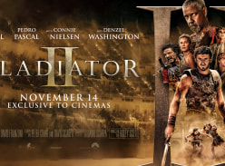 Win a Double Pass to Premiere of Gladiator II