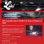 Win a double pass to Rhythm & Vines or Rhythm & Alps!