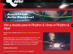 Win a double pass to Rhythm & Vines or Rhythm & Alps!