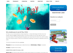 Win a double pass to see Air Play