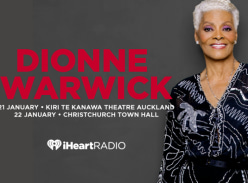 Win a Double Pass to see Dionne Warwick Live in New Zealand