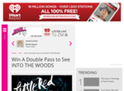 Win A Double Pass to See Into The Woods