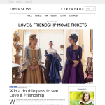 Win a double pass to see Love & Friendship