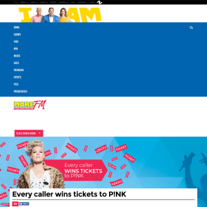 Win a double pass to see Pink