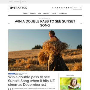 Win a double pass to see Sunset Song