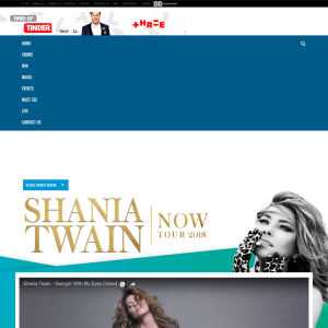 Win a double pass to Shania Twain