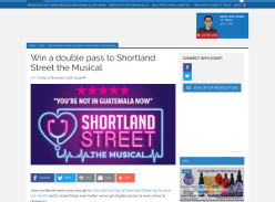 Win a double pass to Shortland Street the Musical