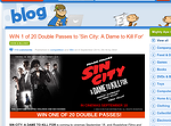 Win a Double Pass to Sin City: A Dame to Kill for