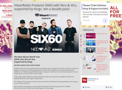 Win a double pass to Six60