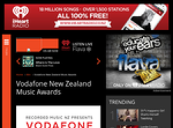 Win a double pass to the 49th annual Vodafone New Zealand Music Awards