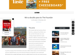 Win a double pass to The Founde