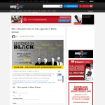 Win a Double Pass to the Legends in Black Dinner