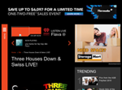 Win a double pass to Three Houses Down & Swiss LIVE!