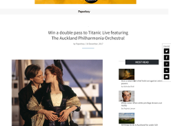 Win a double pass to Titanic Live featuring The Auckland Philharmonia Orchestra