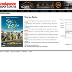 Win a Double Pass to Tour de Force - Endrurance