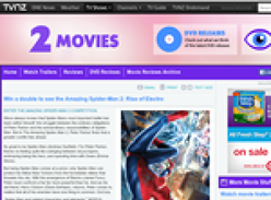 Win a double to see the Amazing Spider-Man 2: Rise of Electro