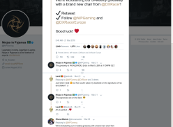 Win a DXRacer Gaming Chair