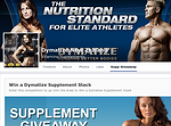 Win a Dymatize Supplement Stack