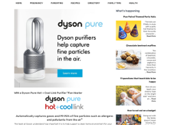 Win a Dyson Pure Hot + Cool Link Purifier™ Fan Heater