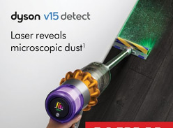 Win a Dyson V15 Detect Total Clean stick vacuum