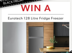 Win a Eurotech 128 Litre Fridge Freezer