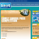 Win a Family Annual Pass To Kelly Tarlton's Sea Life