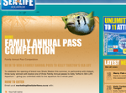 Win a Family Annual Pass To Kelly Tarlton's Sea Life