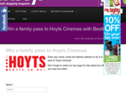 Win a Family Pass to Hoyts Cinemas