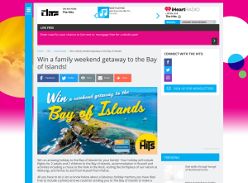 Win a family weekend getaway to the Bay of Islands