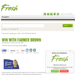 Win a Farmer Brown Wiltshire Poachies 