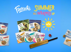 Win a Farrahs Backyard Cricket Set + a Delicious Range of Farrahs Wraps