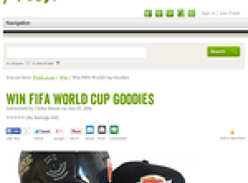 Win a FIFA World Cup Prize Pack